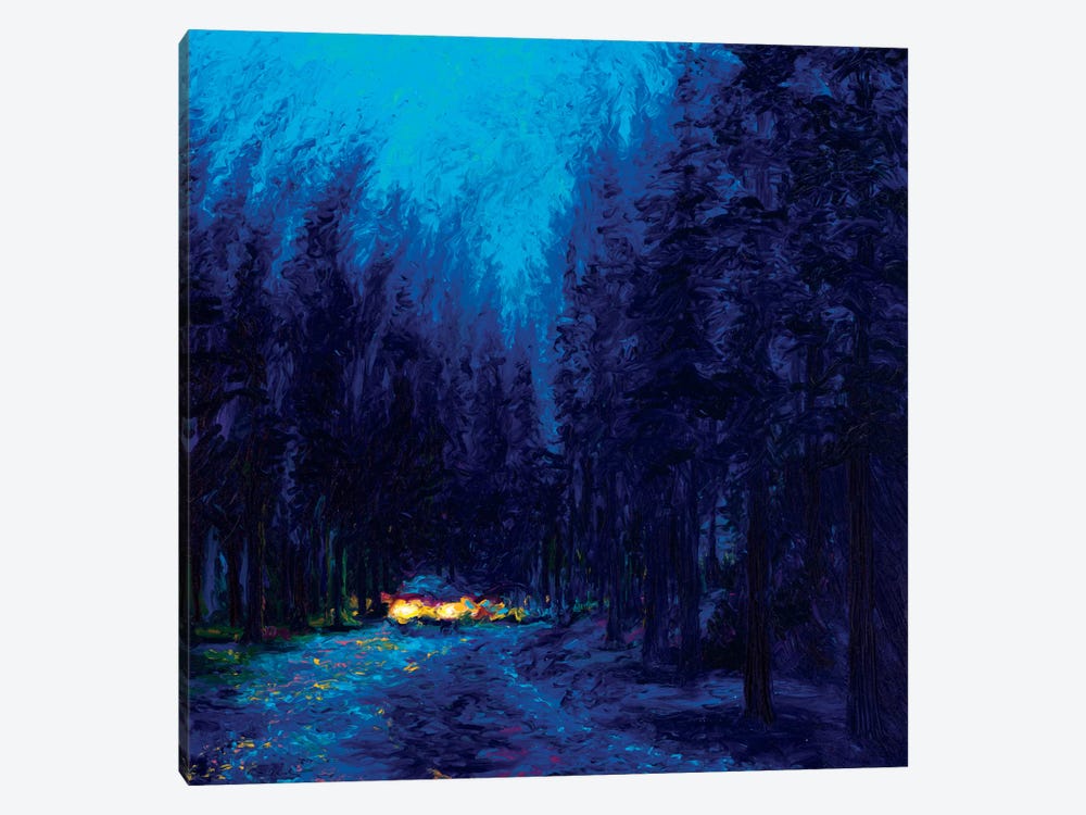 Blue Redwoods by Iris Scott 1-piece Canvas Wall Art