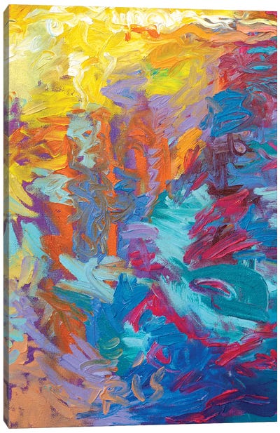 YM 104 Canvas Art Print - Iris Scott Abstracts