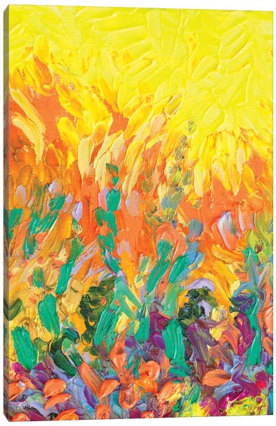 YM 105 Canvas Art Print - Iris Scott Abstracts