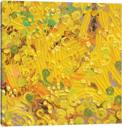 YM 109 Canvas Art Print - Mellow Yellow
