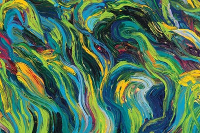 GM 059 by Iris Scott Abstracts framed wall art