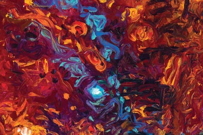 RM 083 by Iris Scott Abstracts framed wall art