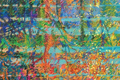 YM 095 by Iris Scott Abstracts framed wall art