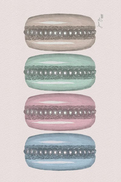 The Intended Space - Canvas Prints: Macaron Party by The Intended Space