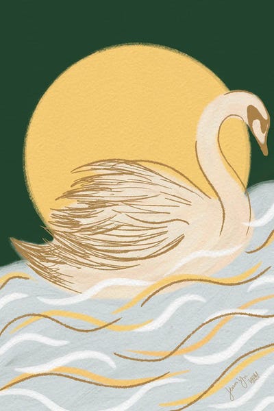 Swan And The Moon