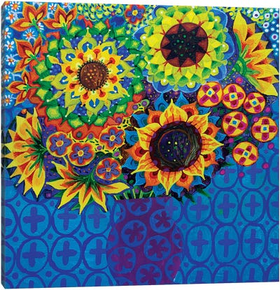 Sunflowers I Canvas Art Print - Imogen Skelley