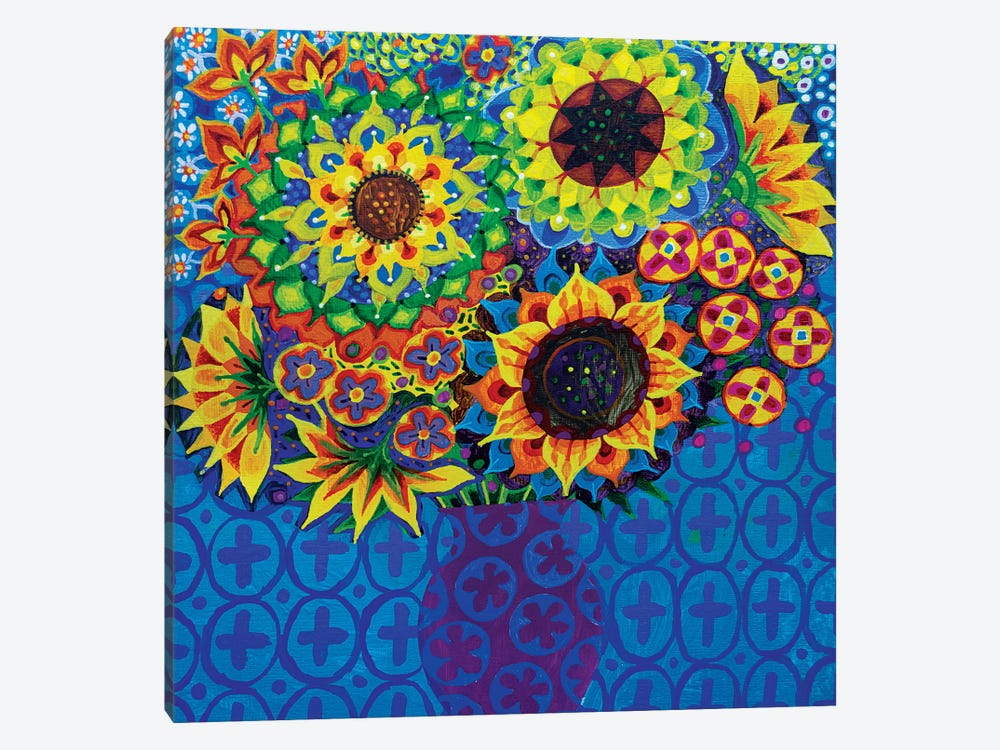 Sunflowers I by Imogen Skelley 1-piece Canvas Art