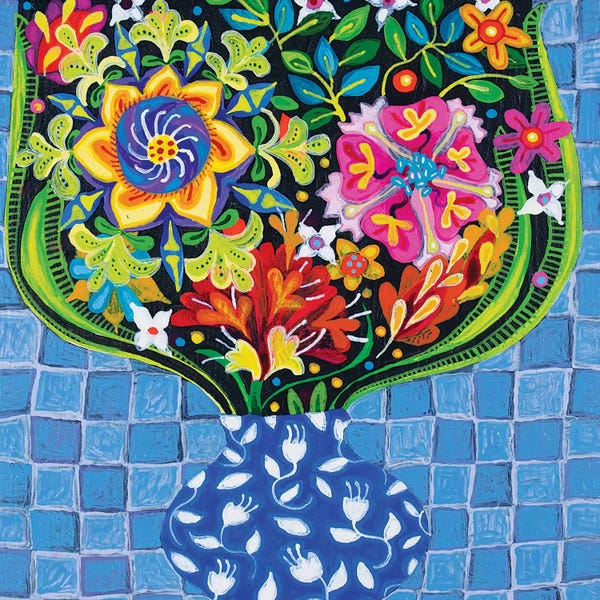 Imogen Skelley: The Blue and White Vase by Imogen Skelley