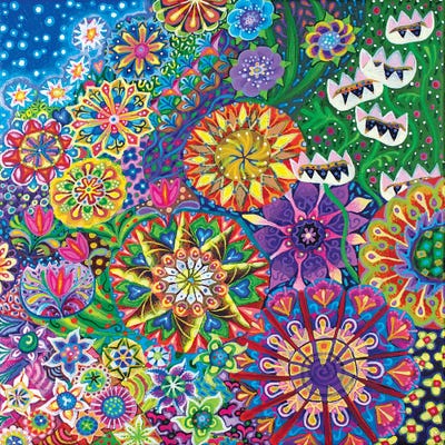 A Stroll in the Garden II by Imogen Skelley art print