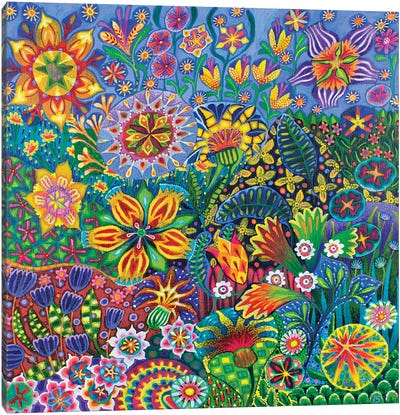 Afternoon In The Garden Canvas Art Print - Imogen Skelley