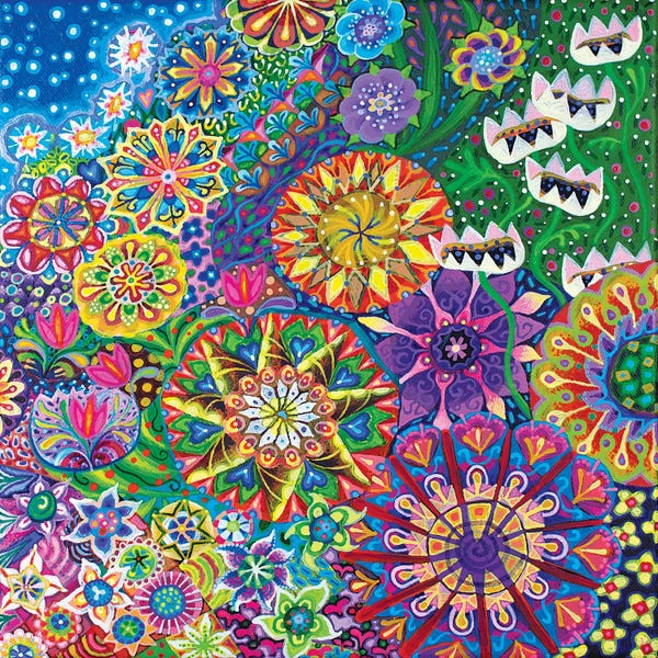 Imogen Skelley: A Stroll in the Garden II by Imogen Skelley