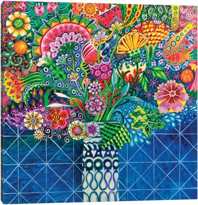 The Bold Vase Canvas Art Print - Imogen Skelley