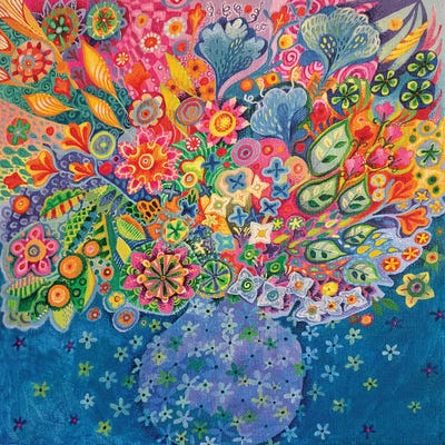 Beautiful Blooms by Imogen Skelley canvas print