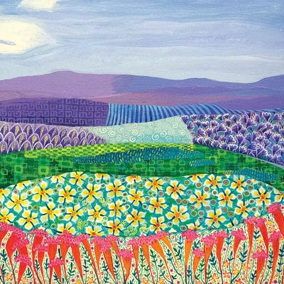 Blowing in the Wind by Imogen Skelley art print