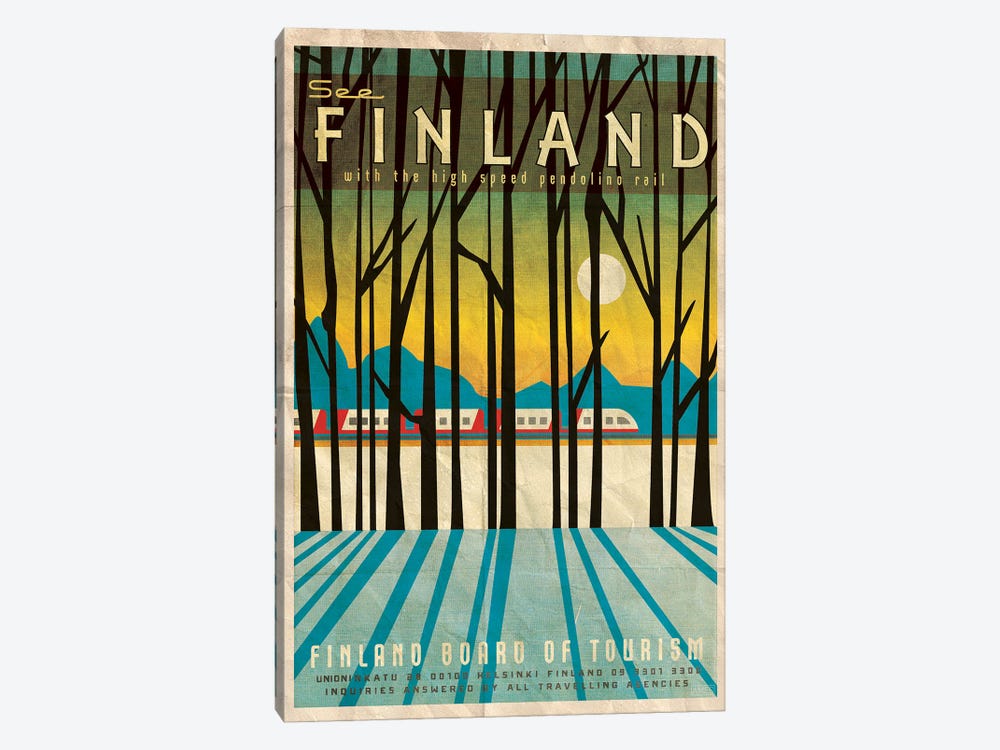 Finland-Pendolino by Missy Ames 1-piece Art Print