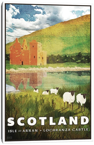Scotland-Arran Canvas Art Print - Scotland Art