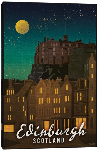 Scotland-Edinburgh Canvas Art Print - Scotland Art