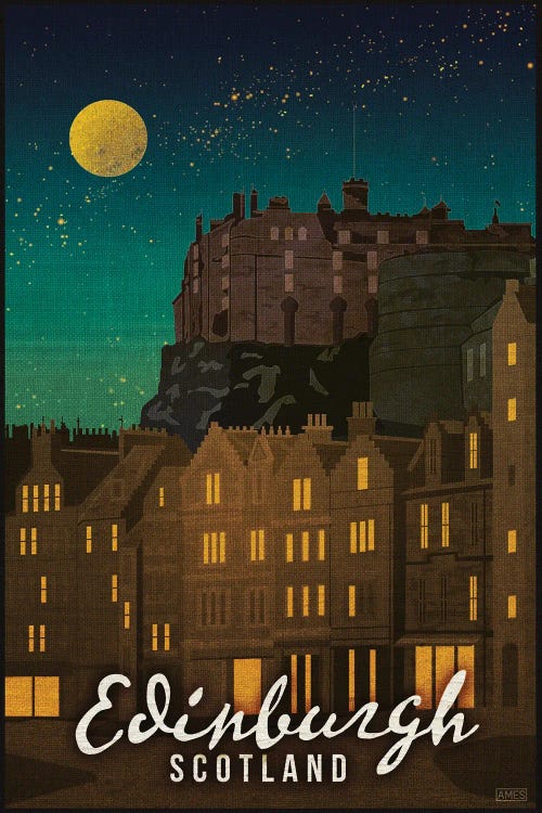 Scotland-Edinburgh by Missy Ames wall art