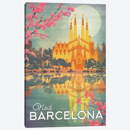 Spain-Barcelona Canvas Print #ISS24} by Missy Ames Canvas Art Print