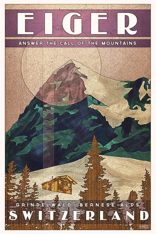Switzerland-Eiger by Missy Ames wall art