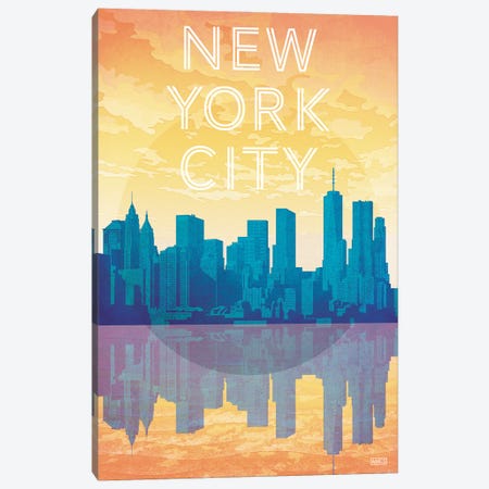 USA-New York City Canvas Print #ISS27} by Missy Ames Art Print