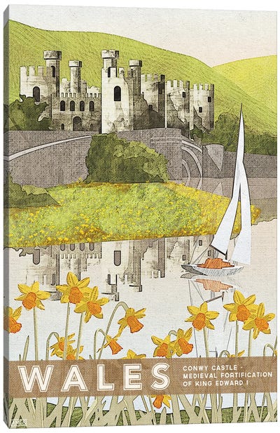 Wales-Conwy Canvas Art Print - Missy Ames