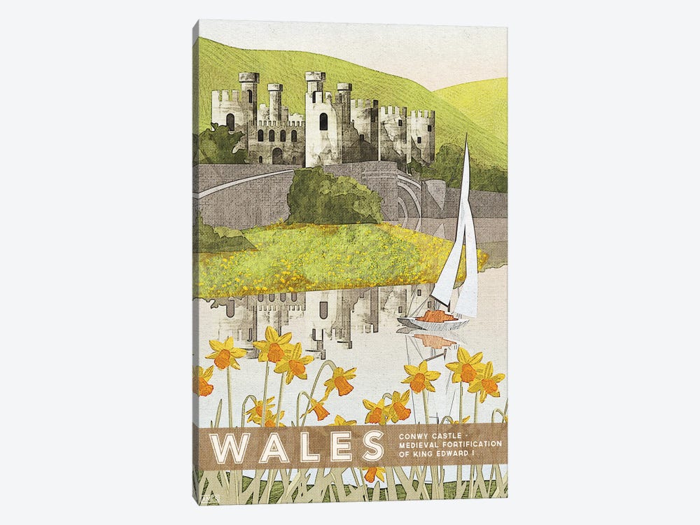 Wales-Conwy by Missy Ames 1-piece Canvas Print