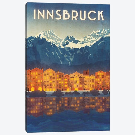 Austria-Innsbruck Canvas Print #ISS3} by Missy Ames Canvas Artwork