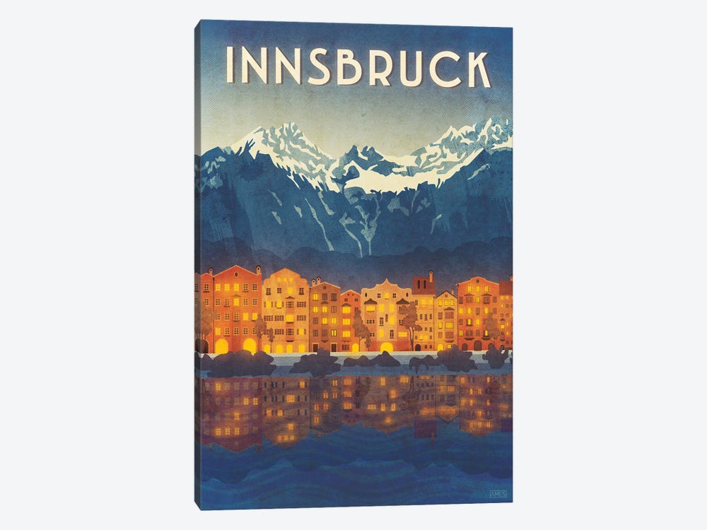 Austria-Innsbruck by Missy Ames 1-piece Canvas Art Print