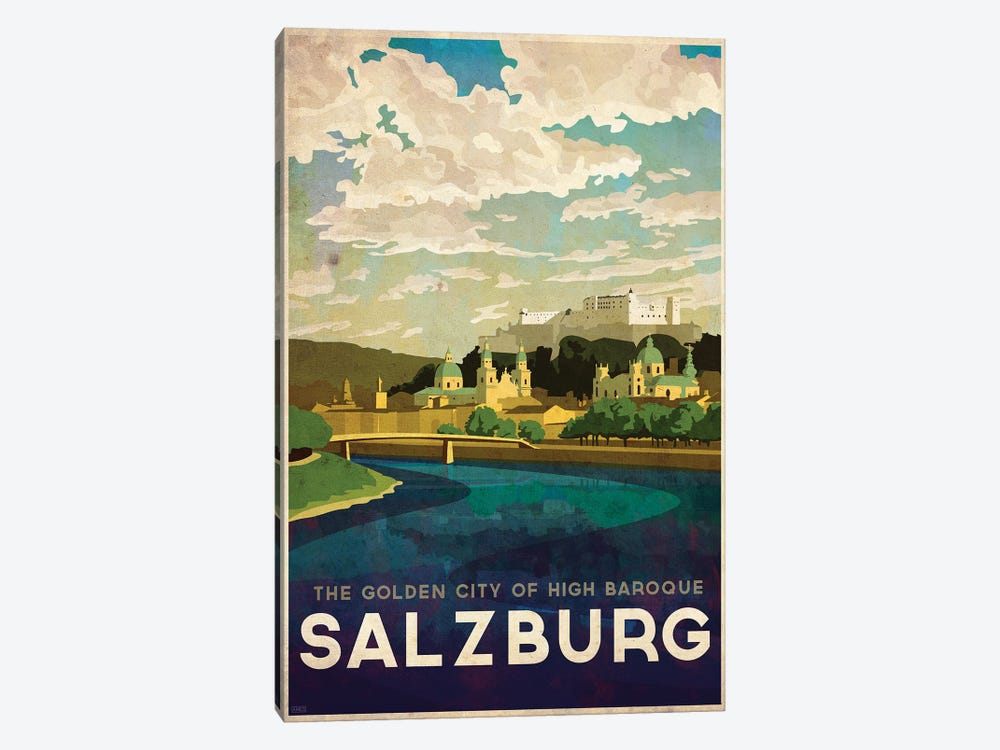 Austria-Salzburg by Missy Ames 1-piece Canvas Art