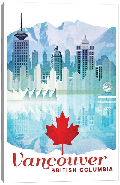Canada-Vancouver Canvas Art Print - Canada Art
