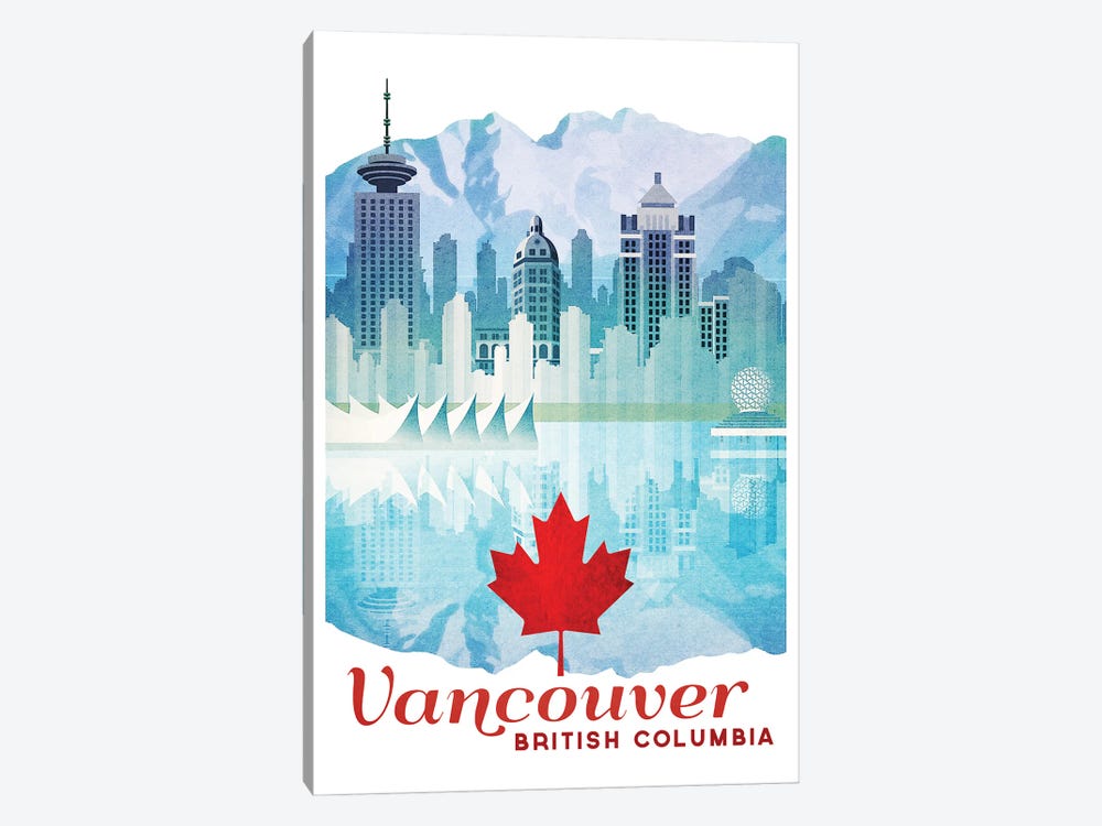 Canada-Vancouver by Missy Ames 1-piece Canvas Art Print