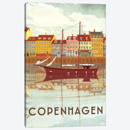 Denmark-Copenhagen Port Canvas Print #ISS7} by Missy Ames Canvas Print