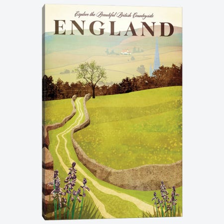 England-British Countryside Canvas Print #ISS8} by Missy Ames Canvas Art