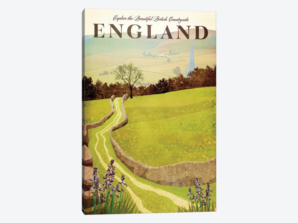England-British Countryside by Missy Ames 1-piece Canvas Art