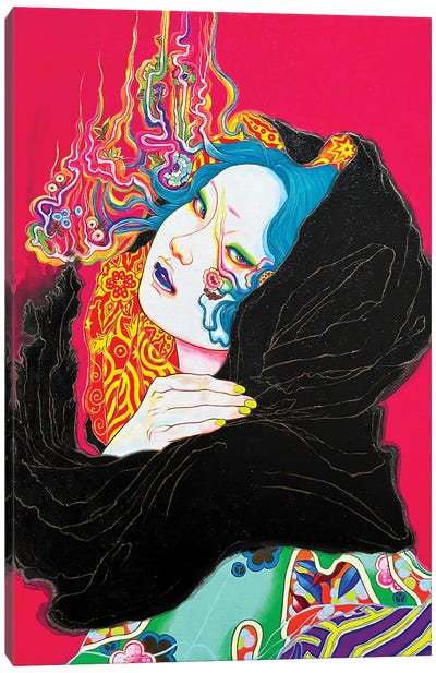 Flame Leaked Out Canvas Art Print - Ito Chieko