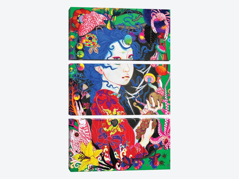 Selection by Ito Chieko 3-piece Canvas Print