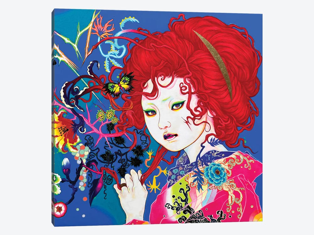 Beckon The Butterflies by Ito Chieko 1-piece Canvas Art