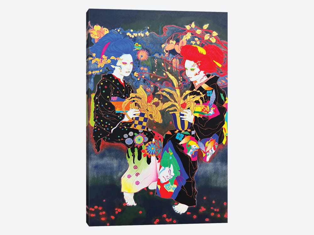Rohdea Japonica by Ito Chieko 1-piece Canvas Art Print