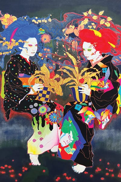 Fine Art Print: Rohdea Japonica by Ito Chieko