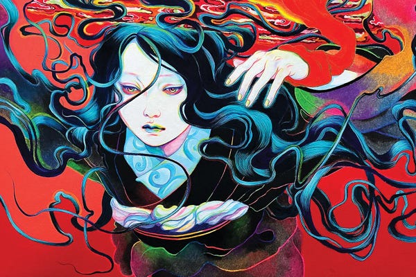 Pop Surrealism & Lowbrow: Drift In The Sunset by Ito Chieko