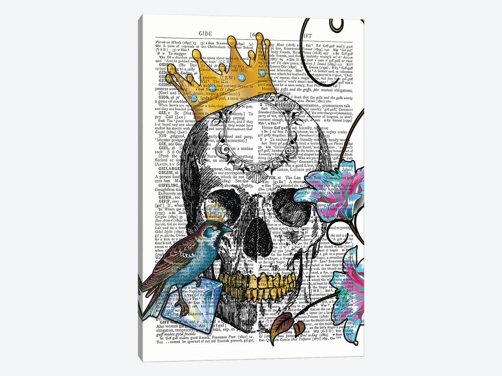 The Blue Bird King by In the Frame Shop 1-piece Art Print