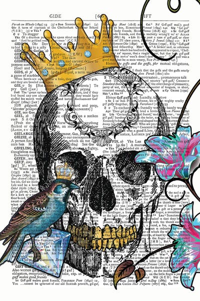 Crowns: The Blue Bird King by In the Frame Shop