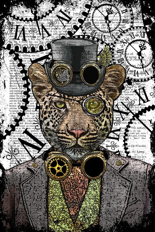 Steampunk Leopard