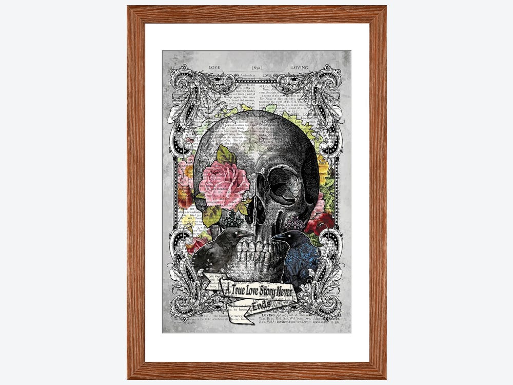 True Love Never Ends Art Print by In the Frame Shop | iCanvas