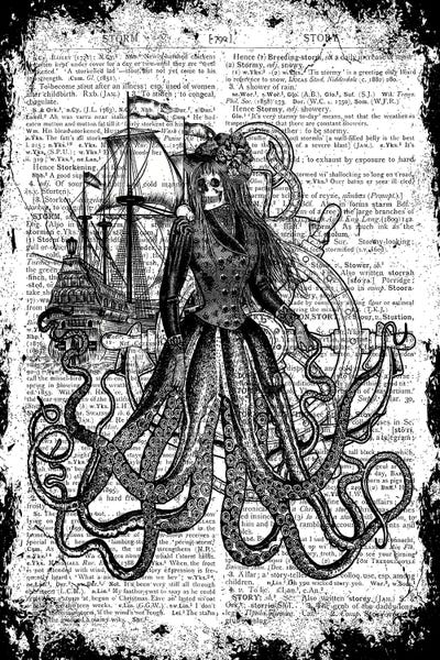 Goth Art: Oddity Of The Sea ''lady'' by In the Frame Shop