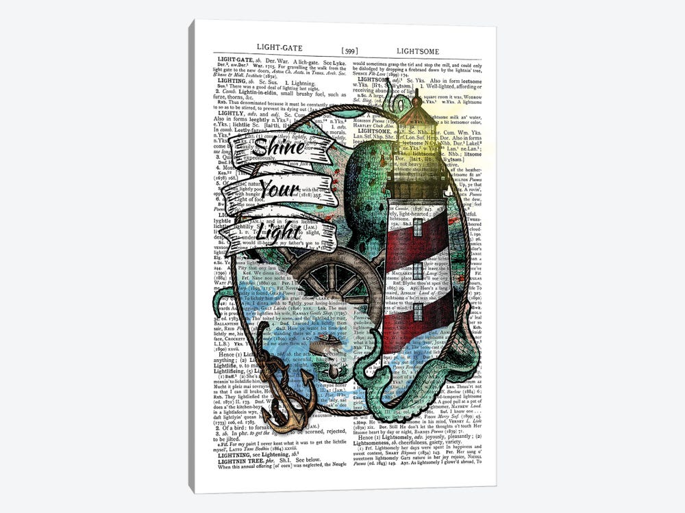 Shine Your Light by In the Frame Shop 1-piece Art Print