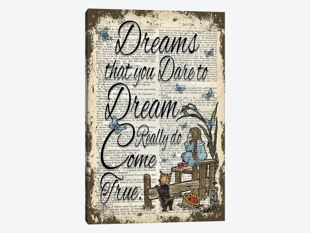 The Wizard Of Oz ''Dream'' by In the Frame Shop 1-piece Canvas Print