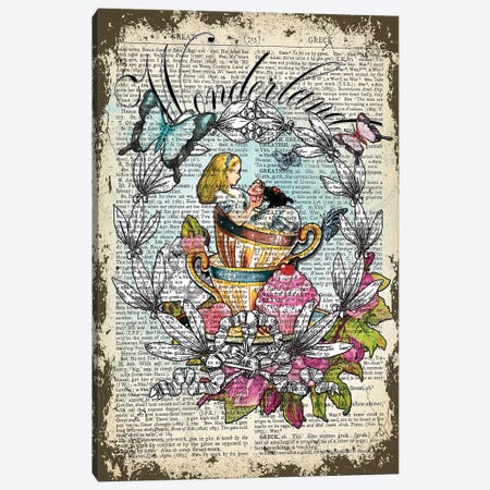 Alice ''Wonderland'' Canvas Print #ITF30} by In the Frame Shop Art Print