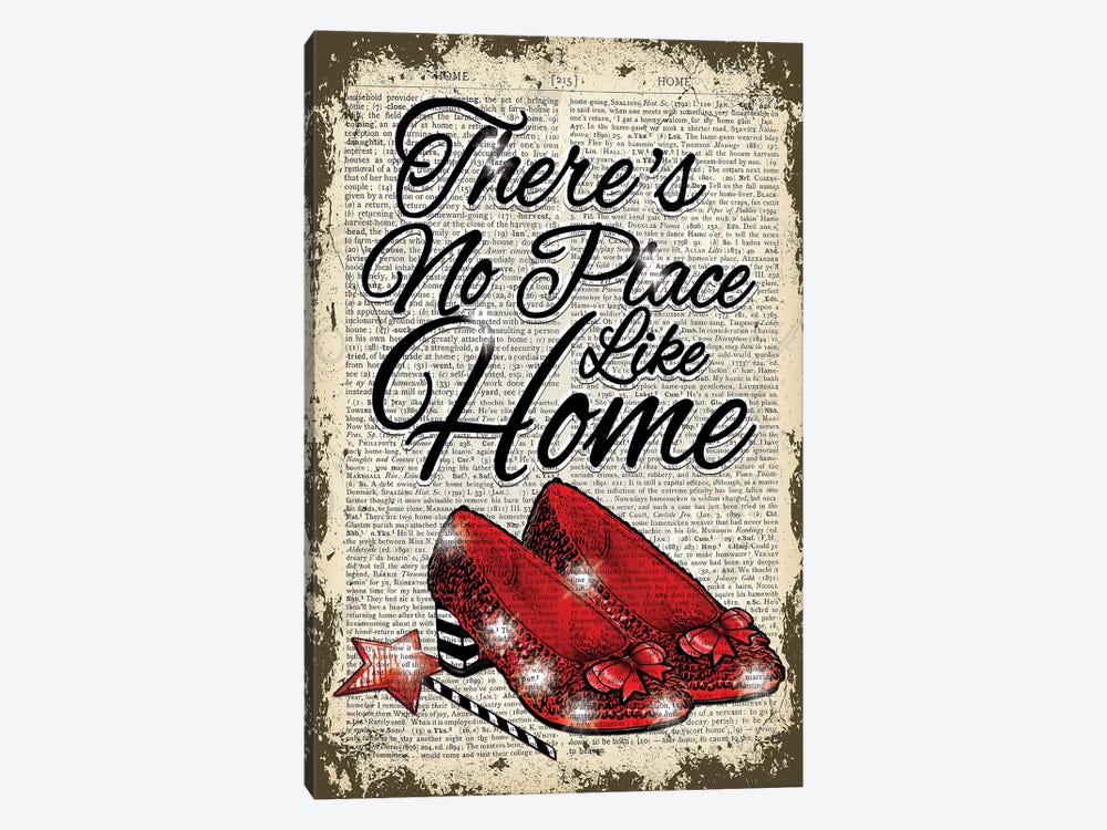 The Wizard Of Oz ''There's No Place Like Home'' by In the Frame Shop 1-piece Canvas Print
